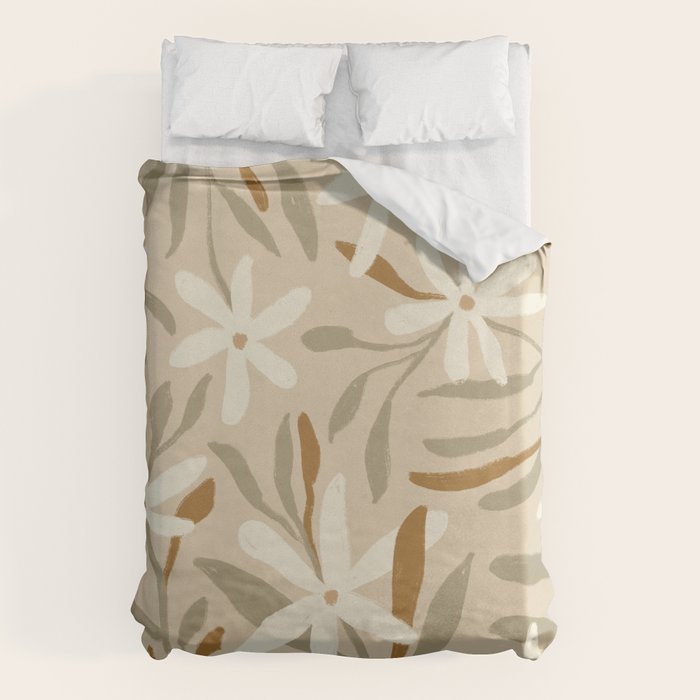 Pastel Wildflowers Duvet Cover Gallery Image 1