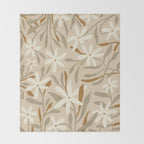 Pastel Wildflowers Throw Blanket Gallery Image 2