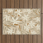 Pastel Wildflowers Outdoor Rug Gallery Image 1