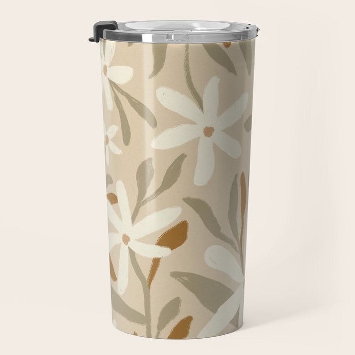 Pastel Wildflowers Travel Mug Gallery Image 3