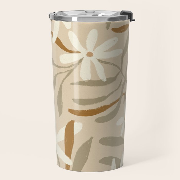 Pastel Wildflowers Travel Mug Gallery Image 2