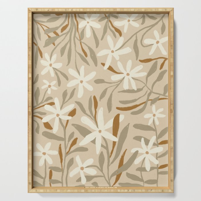 Pastel Wildflowers Serving Tray Gallery Image 1