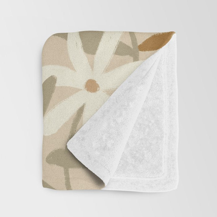 Pastel Wildflowers Throw Blanket Gallery Image 3