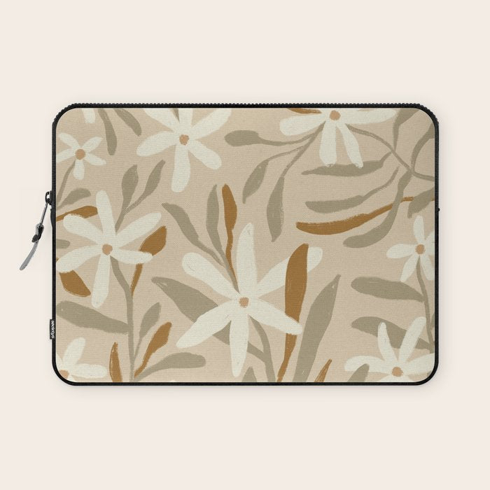 Pastel Wildflowers Laptop Sleeve Gallery Image 1