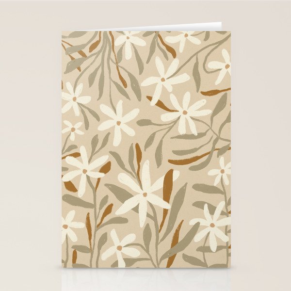 Pastel Wildflowers Stationery Card Gallery Image 1