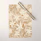 Pastel Wildflowers Wrapping Paper Gallery Image 1
