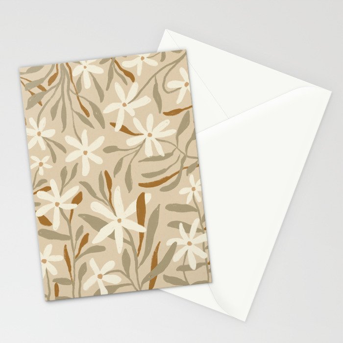 Pastel Wildflowers Stationery Card Gallery Image 2