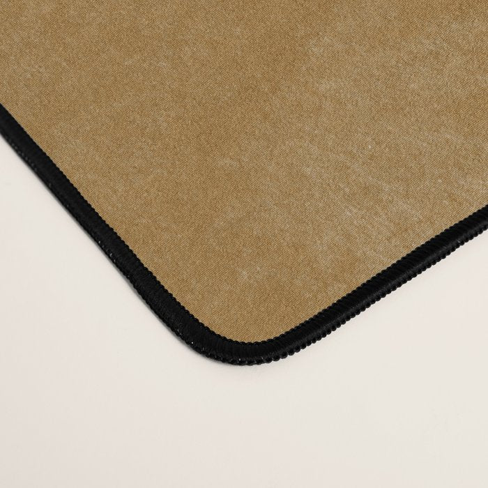 Mid Century Modern Mustard Graphic Desk Mat Gallery Image 4