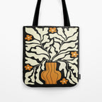 Golden Vase 02 | Summer Bloom: Matisse Night Edition Tote Bag Gallery Image 1