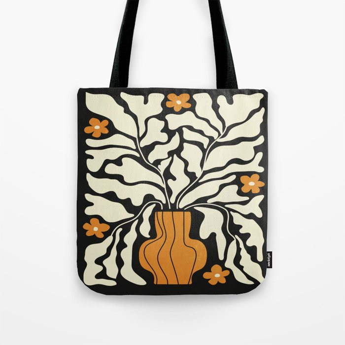 Golden Vase 02 | Summer Bloom: Matisse Night Edition Tote Bag Gallery Image 1