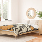 Golden Vase 02 | Summer Bloom: Matisse Night Edition Duvet Cover Gallery Image 2