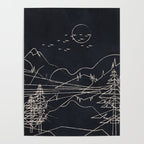 Minimalist Landscape 1 Poster Gallery Image 4