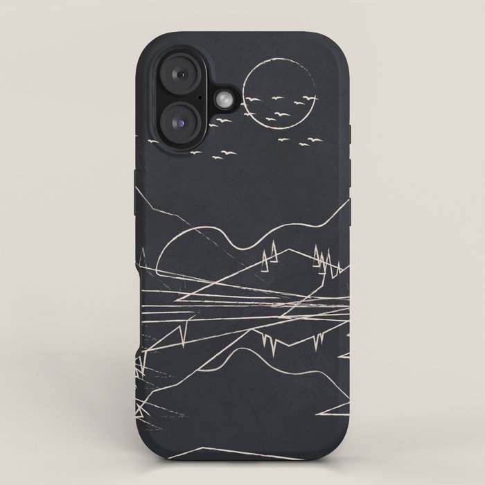 Minimalist Landscape 1 iPhone Case Gallery Image 1