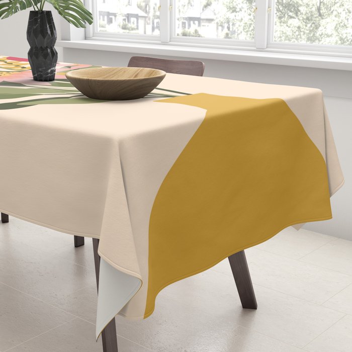 Fresh Cut Cottage Flowers Tablecloth Gallery Image 3