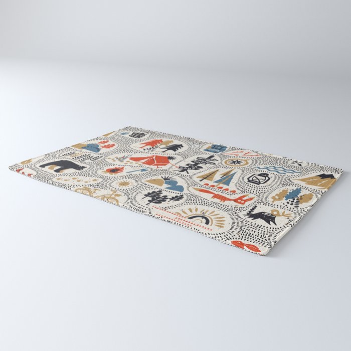 Hinking by day Rug Gallery Image 3