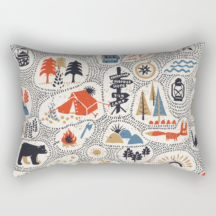 Hinking by day Rectangular Pillow Gallery Image 2