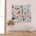 Hinking by day Wall Tapestry Gallery Image 2