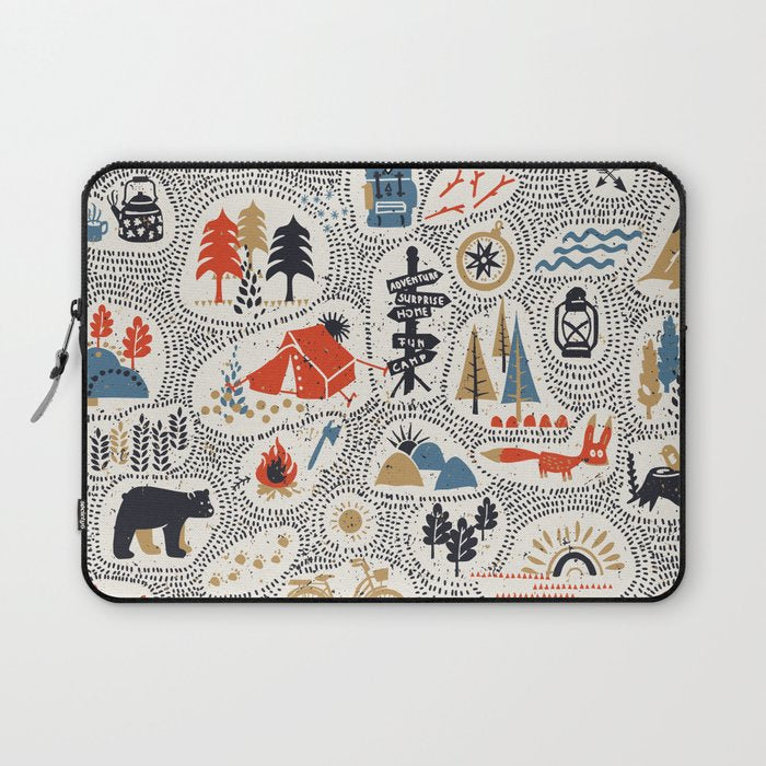 Hinking by day Laptop Sleeve