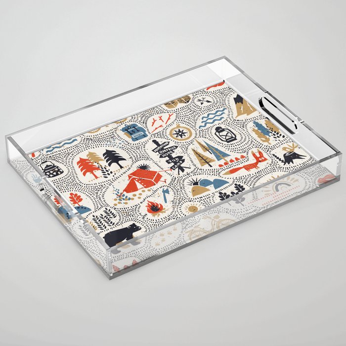 Hinking by day Acrylic Tray Gallery Image 1