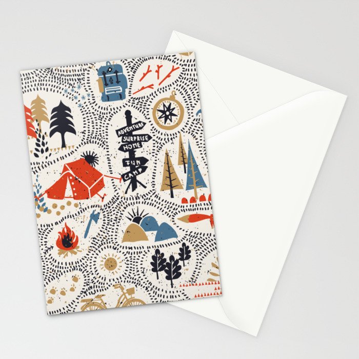 Hinking by day Stationery Card Gallery Image 2