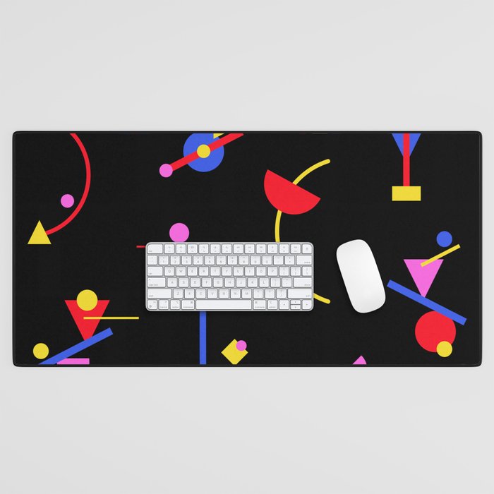 Memphis pattern 86 - 80s / 90s Retro Desk Mat Gallery Image 1
