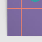 Retro Geometric Circle Grid Poster Gallery Image 3