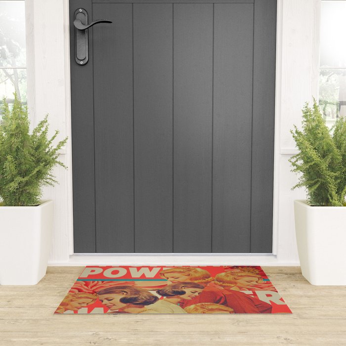 Woman Power Welcome Mat Gallery Image 3