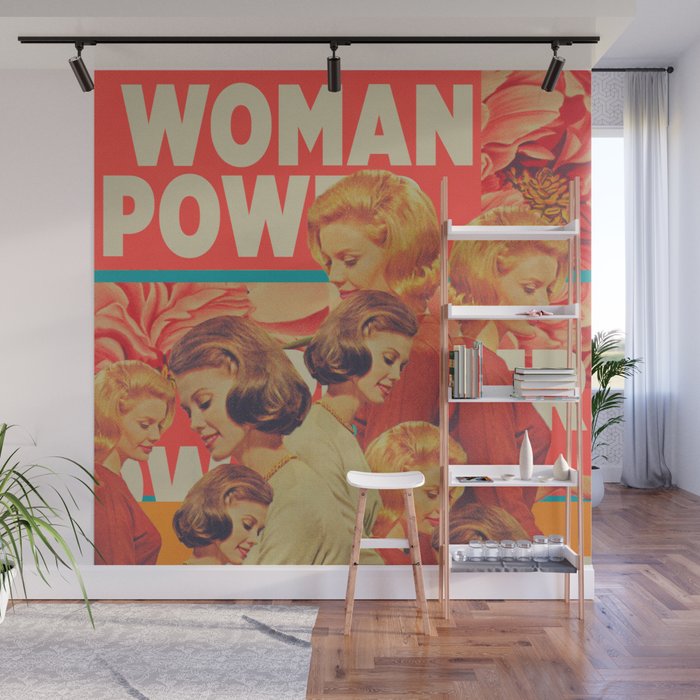 Woman Power Wall Mural Gallery Image 1