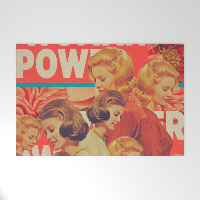 Woman Power Welcome Mat Gallery Image 1
