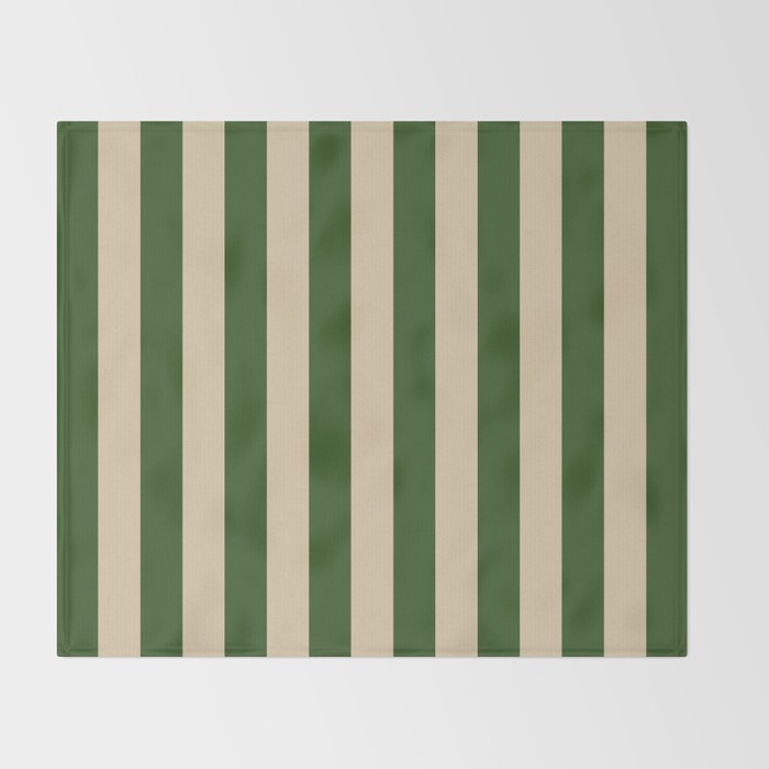 Sawdust and Pine Striped Harmony Throw Blanket Gallery Image 2
