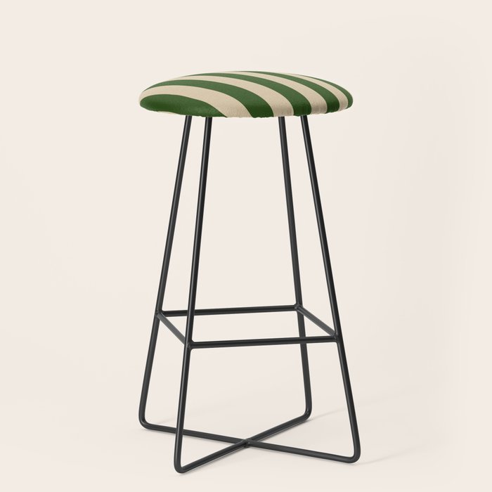 Sawdust and Pine Striped Harmony Stool Gallery Image 1