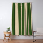 Sawdust and Pine Striped Harmony Window Curtain Gallery Image 5