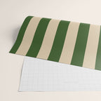 Sawdust and Pine Striped Harmony Wrapping Paper Gallery Image 2