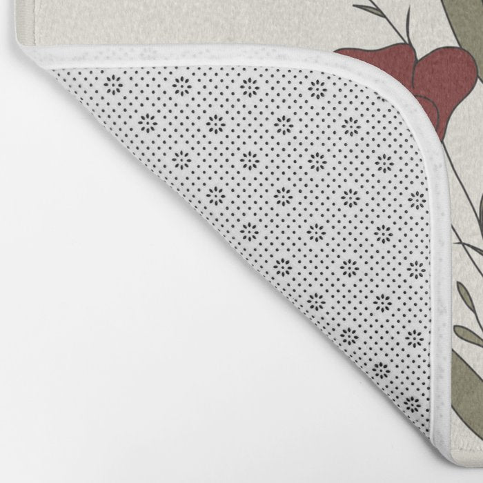 Wildflowers Bouquet Bath Mat Gallery Image 2