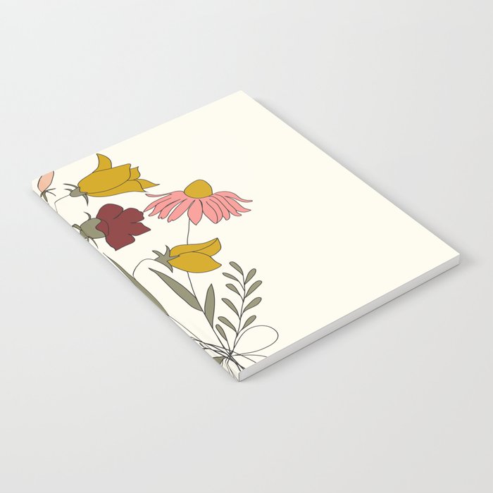 Wildflowers Bouquet Notebook Gallery Image 2