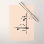 Abstract Landscape Wrapping Paper Gallery Image 1