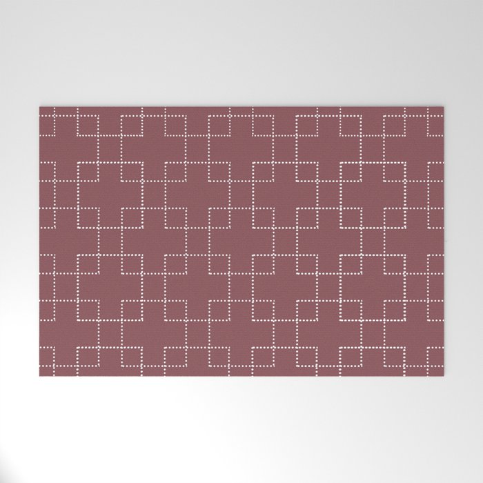 Embrace (Berry) Welcome Mat Gallery Image 1