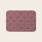Embrace (Berry) Bath Mat Gallery Image 1