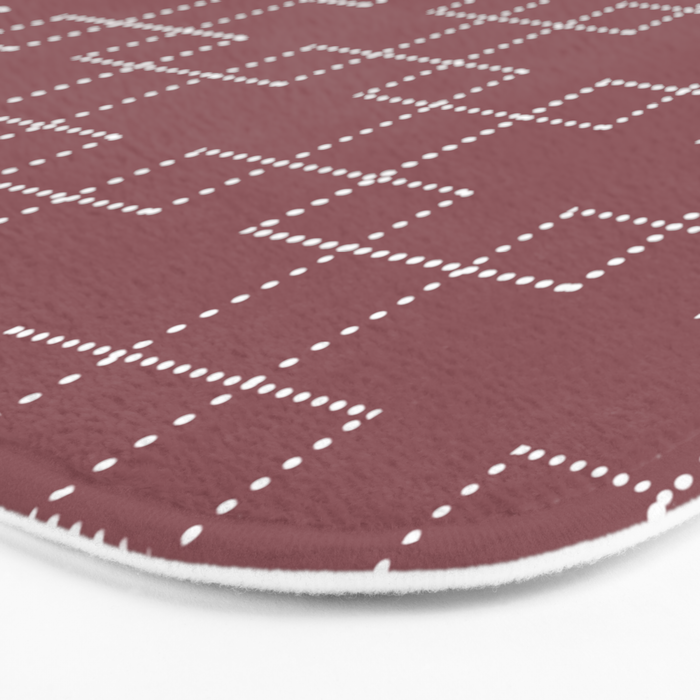Embrace (Berry) Bath Mat Gallery Image 3