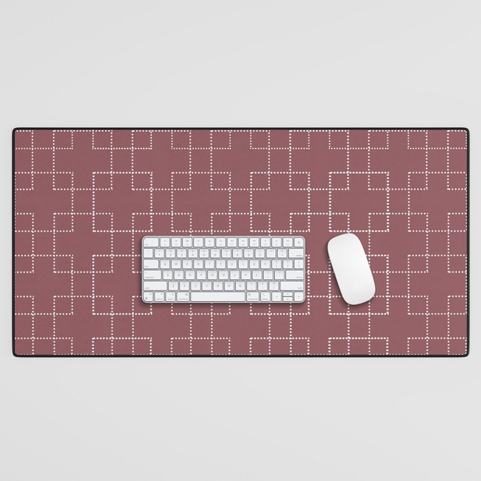 Embrace (Berry) Desk Mat Gallery Image 1
