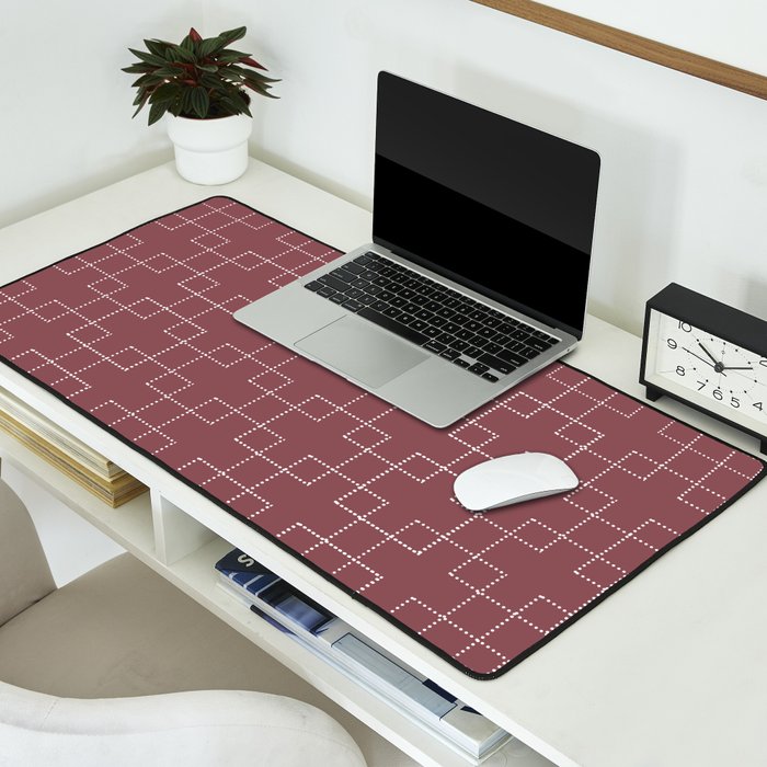 Embrace (Berry) Desk Mat Gallery Image 2