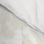 Antique White Leopard Print on White Comforter Gallery Image 4