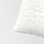 Antique White Leopard Print on White Pillow Sham Gallery Image 4