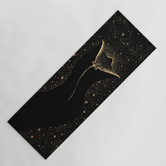 Star Collector Dark GOLD Version Yoga Mat Gallery Image 1