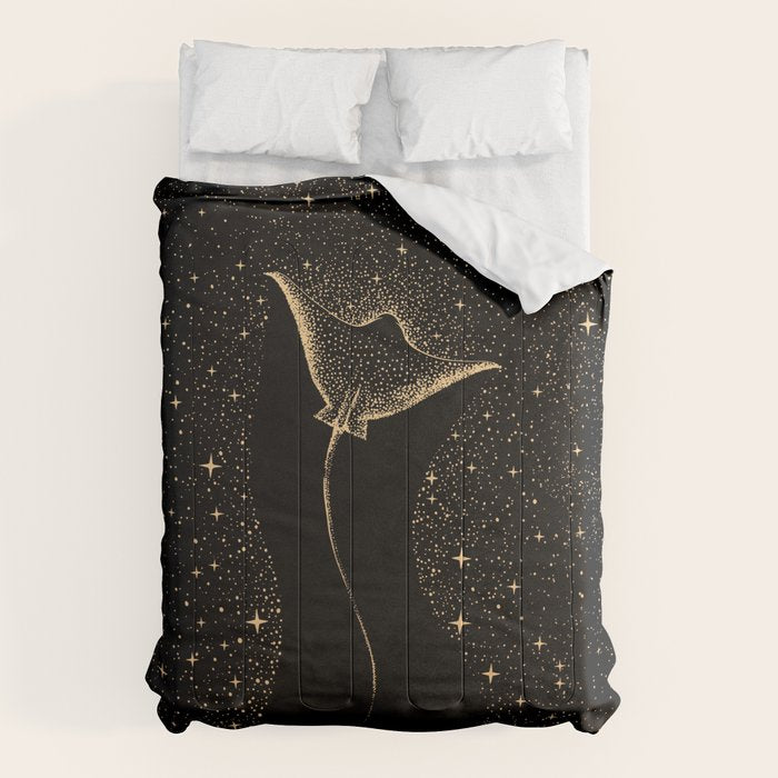Star Collector Dark GOLD Version Comforter Gallery Image 6