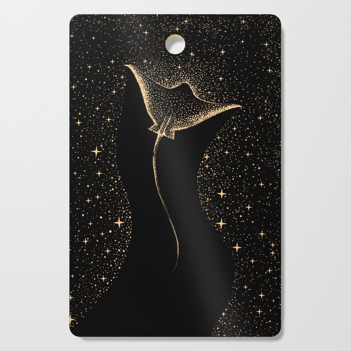 Star Collector Dark GOLD Version Cutting Board Gallery Image 1