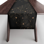 Star Collector Dark GOLD Version Table Runner Gallery Image 1
