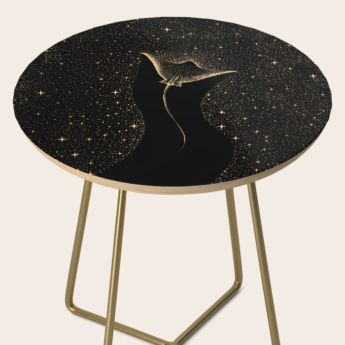 Star Collector Dark GOLD Version Side Table Gallery Image 2