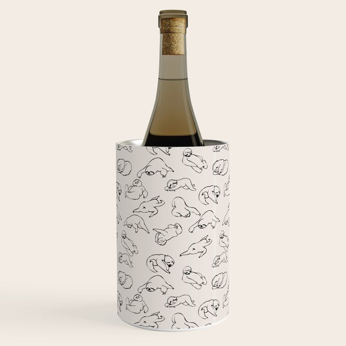 More Sleep Sloth Wine Chiller Gallery Image 2