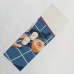 Melon Vodka Shots, Weekend Alcohol Party Fruits Beverages, Papaya Chill Pastel Eclectic Afternoon, Slow Living Honeydew Indigo Tiles Bohemian Painting Yoga Mat Gallery Image 1